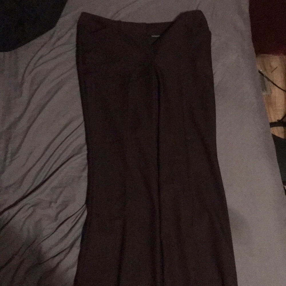 Brown dress pants